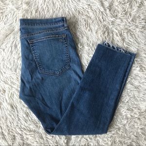 Rag & Bone Dre Capri Ambra Color Denim